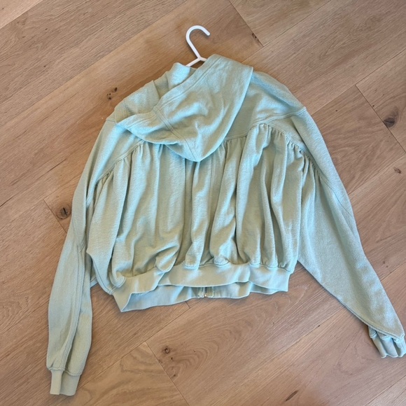 Aerie Light Green Zip-Up Jacket - Picture 8 of 8